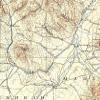 1893 Topo Map of Dillon Montana Beaverhead DeerLodge (Material: 22"x30"Canvas) view 3
