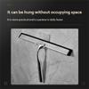 Shower Squeegee 10'' Silicone Scrape Stainless Steel Handle Wiper Bathroom Mirror Glass Car Squeegee,Gold,25 * 16.5cm view 4