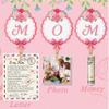 Happy Mother's Day Decorative Banner with Clips - Photo/Money/Card Hanging Banner for Party Wall Decor view 3
