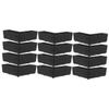 Hoement 12pcs Feet Furniture Legs Bed Riser for Sofa Couch Risers Bed Leg Pads Chair Table for Desk Plastic view 1