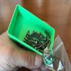 Stackable Funnel Tray | Small Parts, Screws, Washers, Nails Tray | Garage and Workshop Organization | For Guys (Yellow) view 3