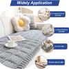 HYGPP Pet Couch Cover, Couch Covers for Dogs, Washable Dog Sofa Covers Couch Protector, Fuzzy Non Slip Couch Slipcover Pet Friendly(#2,35x35) view 3