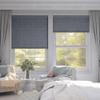 SLKWDOBD Linen Roller Shades, Cordless Roller Blind, Dark Grey, 34"W x 56"H view 3