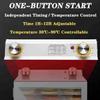 Lylunnamsp Commercial Food-Dehydrator Machine with Trays, Large Food-Dehydrator for Food Dryer Dehydrator,Stainless Steel Fruit Dehydrator for Jerky, Meat, Beef, Herbs,12 Layer view 4