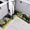 Anti Fatigue Kitchen Rug Sets 2 Piece WildlifeNon Slip Kitchen Mats for Floor Cushioned Rugs Waterproof Comfort Standing Mat Runner Walking Elephantsfor Home Office,Sink,Laundry40*60+40*120CM view 1