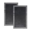 2 PK COMPATIBLE Replacement for GE JX81C WB02X10776 WB2X10776 CHARCOAL CARBON MICROWAVE FILTERS view 1