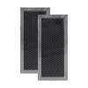 (2 PACK) COMPATIBLE WITH Replacement for GE JX81H CHARCOAL CARBON MICROWAVE OVEN FILTERS view 1