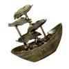 Alipis Creative Lotus Leaf Ingot Tabletop Fountain with Led Night Light Relaxing Water Flowing Ornament for Home Office and Meditation Decor view 1