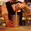 Bartender Kit Stainless Steel Bar Tools Set with Mixing Glass, Jigger, Bar Spoon, Muddler, Strainer, and Cocktail Shaker view 3