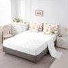 Erosebridal Duck Comforter Set Twin Funny Duck Animals Bedding Sets for Boys Kids Teens 7 Piece Stars Love Heart Print Bed in A Bag Romantic Cute Themed Sheet Set with Comforter view 4