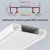 Ceiling Curtain Track - Aluminium Curtain Rails - Double Track for Curtains, Room Dividers - for Office, Living Room(Gray,5.6FT/170CM) view 2