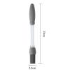 fxwtich Silicone Oil Brush for Grilling BBQ Baking, Heat Resistant Pastry Brush Kitchen Gadget Grey view 2