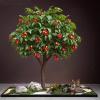 Simulation Apple Tree, Artificial Apple Tree Decorative Tree Simulation Tree Artificial Tree for Home and Office 1.5m view 2