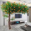 Simulation Apple Tree, Artificial Apple Tree Decorative Tree Simulation Tree Artificial Tree for Home and Office 1.5m view 3