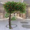 Simulation Apple Tree, Artificial Apple Tree Decorative Tree Simulation Tree Artificial Tree for Home and Office 1.5m view 4