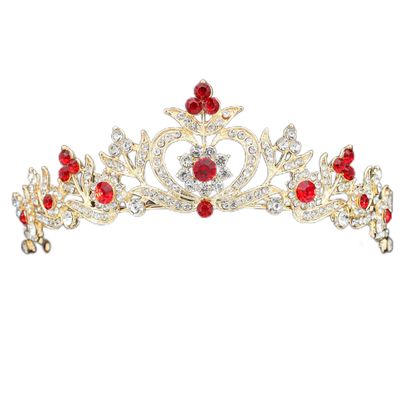 Hair Jewelry Crown for Women Crystal Wedding Bridal Tiara Crown for Women Prom Head Diadem Hair Ornaments Wedding Bride Hair Jewelry Accessories by (Style 19 b)