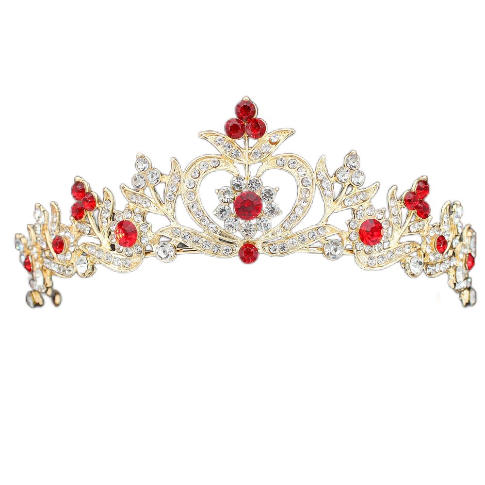 Hair Jewelry Crown for Women Crystal Wedding Bridal Tiara Crown for Women Prom Head Diadem Hair Ornaments Wedding Bride Hair Jewelry Accessories by (Style 19 b)
