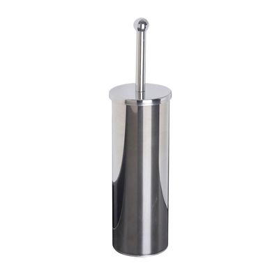 FGSHCZ82HRY Toilet Brush Round Toilet Bowl Brush with Holder, Wall Mounted Stainless Steel Toilet Brush for Bathroom Deep Cleaning
