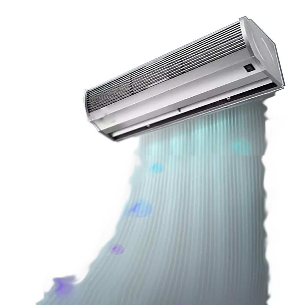 Aluminum Alloy Large Power Indoor air Curtain Silent air Curtain Ultra-Thin Door Cold Storage Supermarket Dedicated