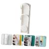 Alipis Creative Foldable Wall-mounted Umbrella Stand Abs Holder for Space-saving Storage Rack White Easy Installation for Organizing Umbrellas view 4