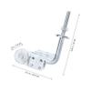Holibanna 2pcs Gear Adjustable Sofa Pillow Hinge Durable Replacement for Sofa Accessories for Car Headrests Sturdy Materials Easy Installation view 3