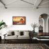 China Art Print Poster, Asia Oriental Countries Culture Wall Art Asian Paintings for Bedroom Bathroom Living Room Decor 97 (China, 16 x 20 inches, Black Frame) view 2