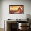 China Art Print Poster, Asia Oriental Countries Culture Wall Art Asian Paintings for Bedroom Bathroom Living Room Decor 97 (China, 16 x 20 inches, Black Frame) view 4