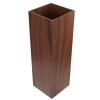 LIFKICH Indoor Umbrella Holder Wooden Bucket Storage Rack Large Capacity Stand for Umbrellas Decorative Accessory Removable Tray view 1