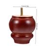 ARTIBETTER 2pcs Wooden Furniture Legs for Chair and Sofa Solid Wood Table Feet Unfinished Furniture Support Legs for Cabinets and Sofas and Elegant Design for Home view 2