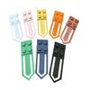 2 PACK Building Brick Compatible Bookmark Fun Novelty Page Holder Clip-On Bookmark for Readers, Kids, and Collectors Figurine Display Accessory (Marble) view 1