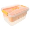 ARTIBETTER Large Transparent Multi-function Medicine Storage Box with Handle Portable Organizer for Home and Travel Three-layer Design for Medicines Cosmetics and Stationery view 1