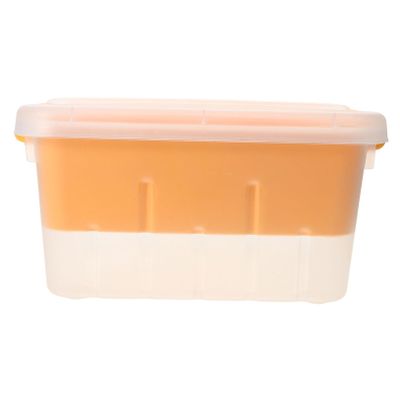 HOMSFOU Sturdy Plastic Medicine Case Large Medicine Box Emergency Kit Box for Home Office School