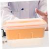 HOMSFOU Sturdy Plastic Medicine Case Large Medicine Box Emergency Kit Box for Home Office School view 3