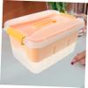 HOMSFOU Sturdy Plastic Medicine Case Large Medicine Box Emergency Kit Box for Home Office School view 4