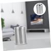 BAZEITFLOW 2Pcs Stainless Steel Toothbrush Rack Pen Holder Portable Thick Toothpaste Organizer for Bathroom Storage view 4