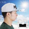Gsycle Solar Powered Hat Fan, Portable Solar Mini Fan Easy to Hang or Clip Solar Fans USB Hanging Cooler for Mountain Climbing Camping Hiking view 3