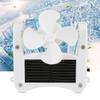 Gsycle Solar Powered Hat Fan, Portable Solar Mini Fan Easy to Hang or Clip Solar Fans USB Hanging Cooler for Mountain Climbing Camping Hiking view 4
