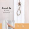 Dustproof Hanging Clothes Bag for Wardrobes, Hanging Rack - PEVA Translucent Waterproof Garment Cover, Best Choice for Clothes Storage and Organisation (L60*W50*H120cm) view 3
