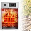 360 Rotating Commercial Food Dehydrator, 14 Hooks, Food Dryer Machine, Dryer 5-25kg 24 Hours Digital Timer, Rotary Meat Dryer,8kg view 1