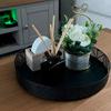 Well Home Black Basket Tray 29.5 x 4.4 cm view 3