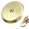 OSALADI Bathtub Drain Overflow Plate Tub Overflow Prevention Stainless Steel Bathtub Parts Easy Install view 1