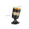 OFFSCH European Style Alloy Toothpick Holder Elegant Retro Toothpick Storage Jar for Home Dining Sturdy Organizer for Kitchen and Entertaining view 2