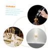 2pcs Retro Glass Kerosene Lamp with Iron for Home Bedroom view 4
