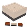 Gadpiparty 4pcs Heavy Duty Furniture Risers for Beds Sofas and Chairs Lifts to Increase Height Prevent Floor Scratches for Home Use view 1