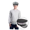 LIOOBO Rhinestone Captain Hat for Cosplay Luxury Sailor Cap for Parties Unisex Outdoor Sun Hat Embellishments Baroque Style Decoration view 2