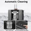 60kg/24h Ice Crusher Machine for Home, Electric Ice Shaver crushed Ice Maker Shaved Ice Machine with Automatic Cleaning Function for Party, Bars, Restaurants,Green view 4