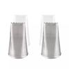 For 48 Basketweave Piping Cake Deco Tubes, Plain Tips for Bakeware 6 Pc view 1