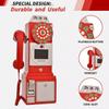 GAYAYAS 1080P Video GuestBook Wedding Phone, Audio and Video Guest Book, Wedding Phone Customized Video Messages, for A Variety of Memorable Party Occasions,Red view 3