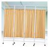 4 Panels Clinic Privacy Screen,Folding Portable Room Divider,Stainless Steel Frame,Save Space for Office Beauty Salons Clinic(Color4) view 1