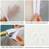 Thickened PEVA Translucent Clothes Dust Bag, Classification Storage Hanging Bag for Coat Suit Dress, Suitable for Wardrobe Clothes Rack Drying Rack (Translucent 50 * 60 * 110cm) view 3